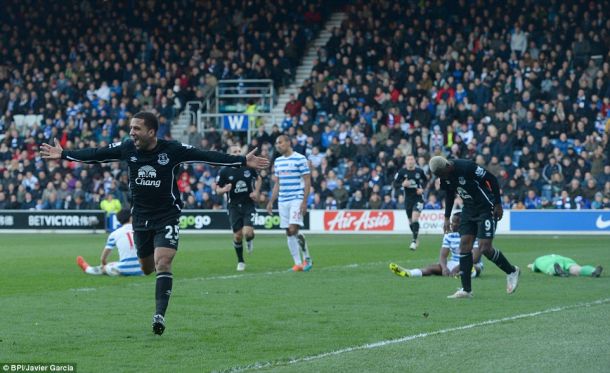 QPR 1-2 Everton: Late Lennon strike secures three points for Toffees