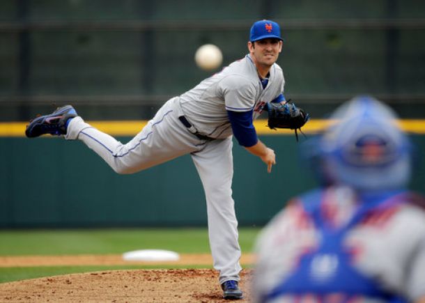 Matt Harvey Arrives Early To Mets' Workouts