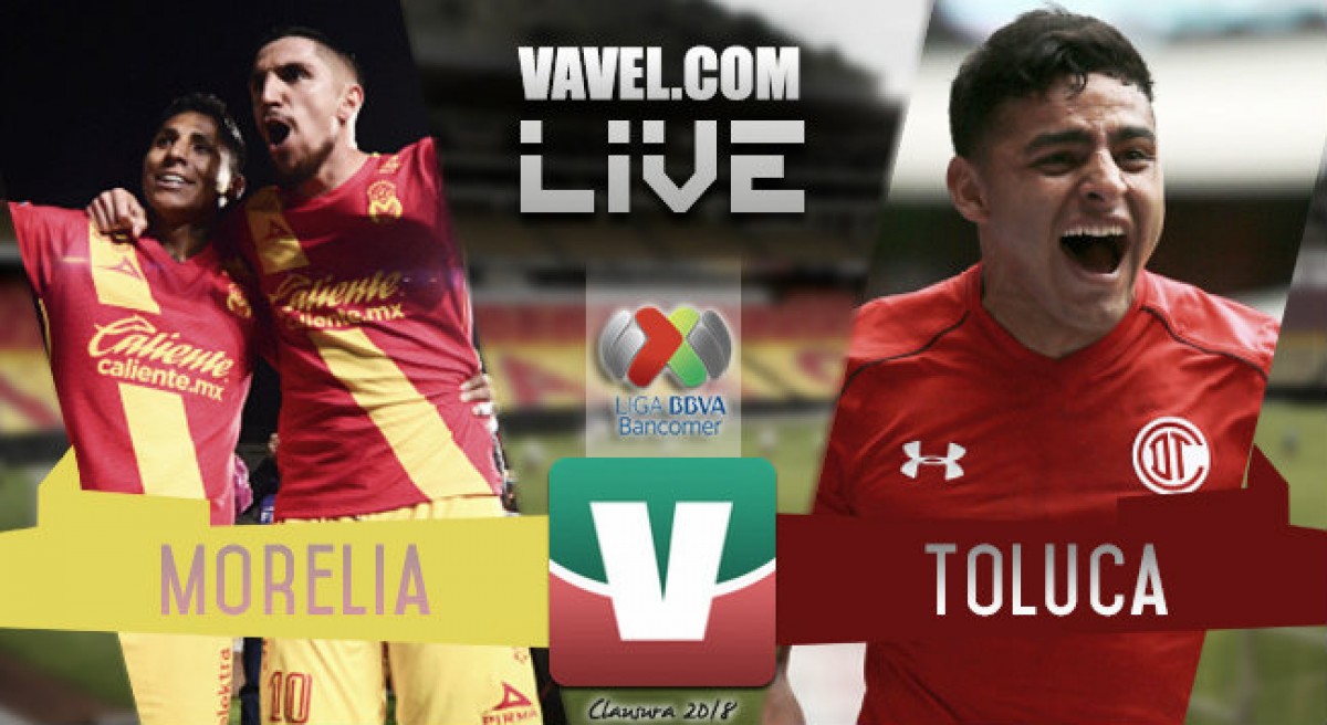 Goles del partido Monarcas Morelia vs Toluca en Liga MX 2018 (2-2) Goles del partido Monarcas Morelia vs Toluca en Liga MX 2018 (2-2)
