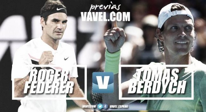 Previa Roger Federer - Tomas Berdych: duelo de insaciables veteranos