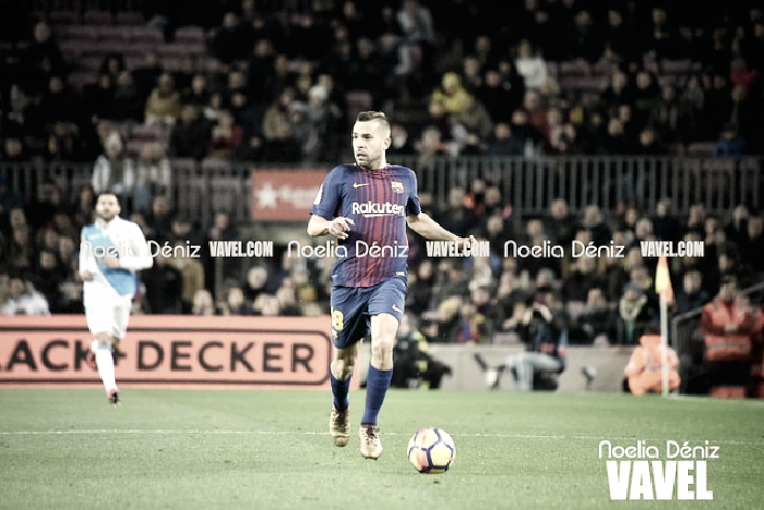 Jordi Alba: "Hemos hecho un muy buen partido y es para estar contentos" Jordi Alba: "Hemos hecho un muy buen partido y es para estar contentos"