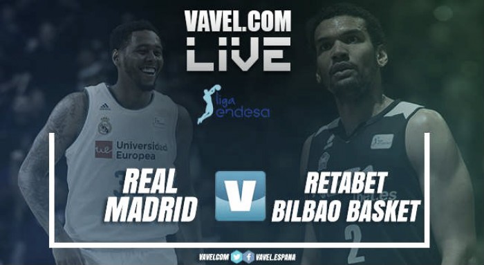 Resumen Real Madrid 95 - 65 Bilbao Basket en ACB 2018
