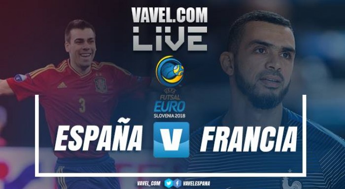 Resumen del España 4-4 Francia en UEFA Futsal Euro 2018