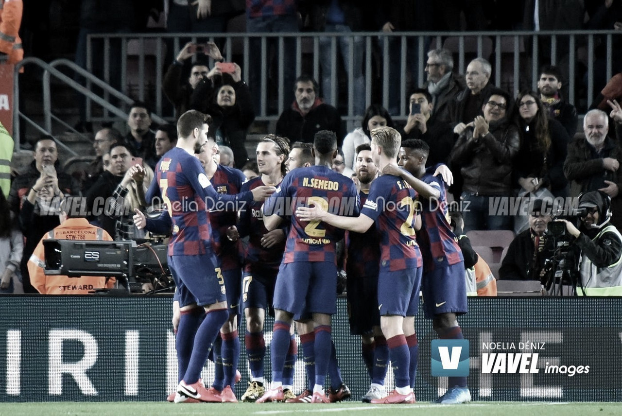 La Liga- Il Barcellona risponde presente al Camp Nou