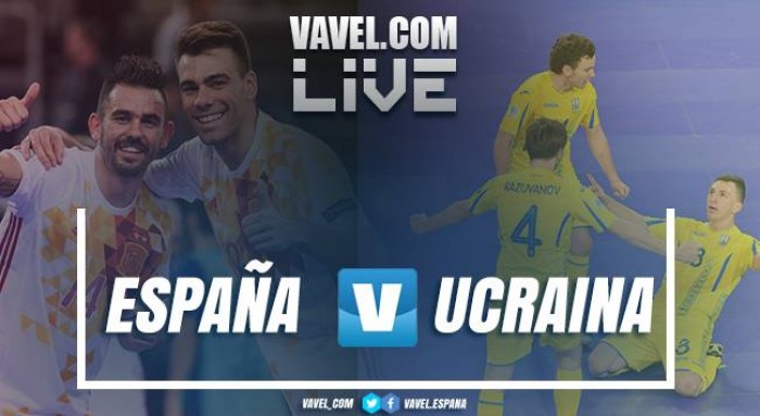 Resumen del España 1-0 Ucrania en UEFA Futsal Euro 2018