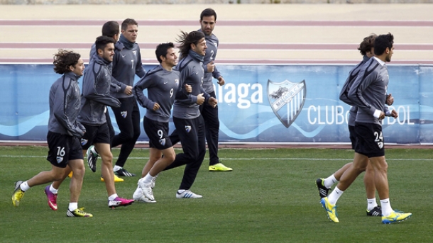 El Málaga vuelve a los entrenamientos con la mente puesta en el Getafe
