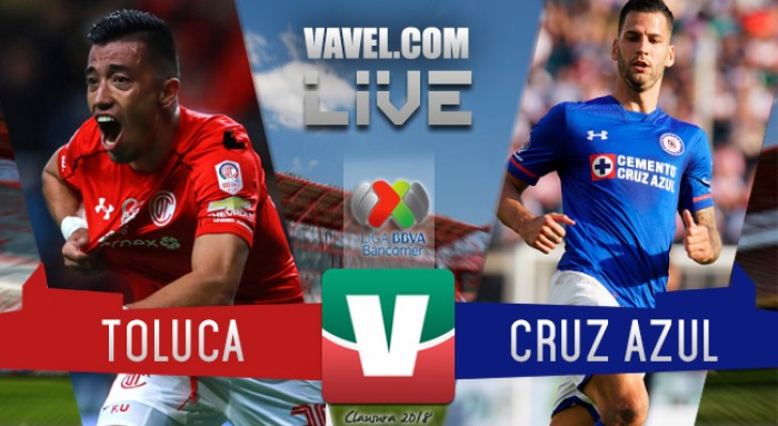 Resultado y goles del Toluca 1-1 Cruz Azul de la Liga MX 