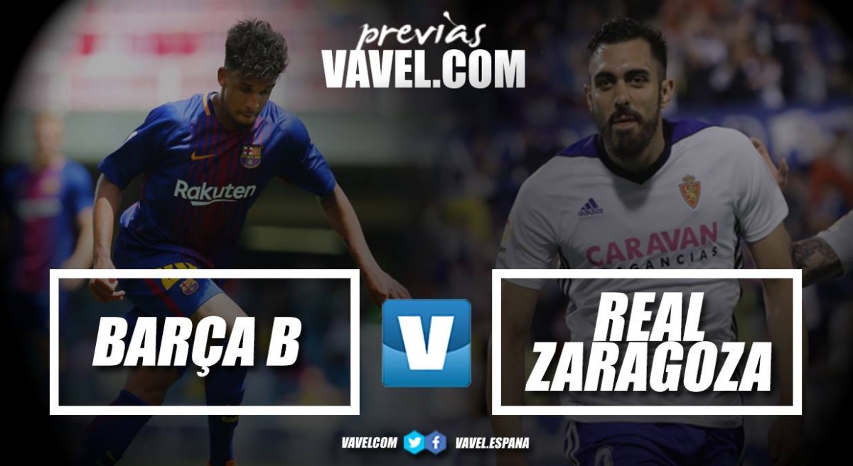 Previa FC Barcelona B - Real Zaragoza: calma antes de la tormenta