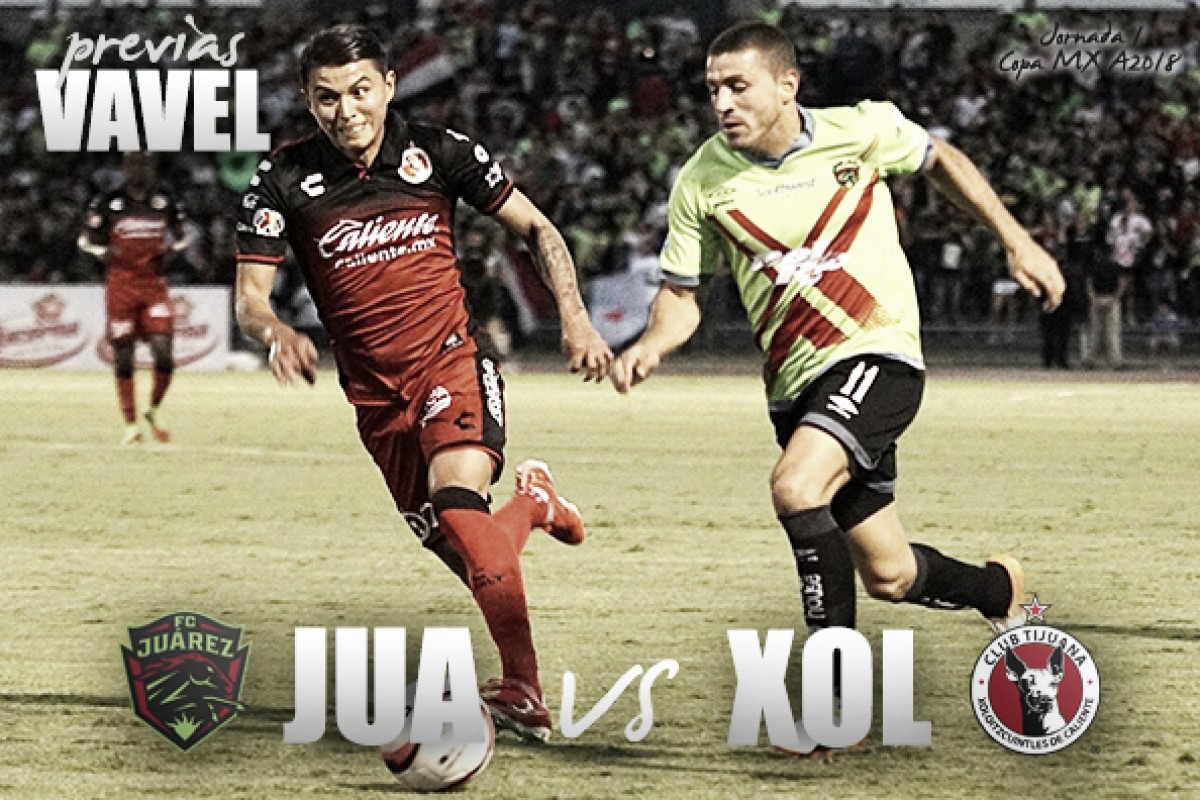 Previa FC Juárez vs Xolos Tijuana: duelo fronterizo por la Copa