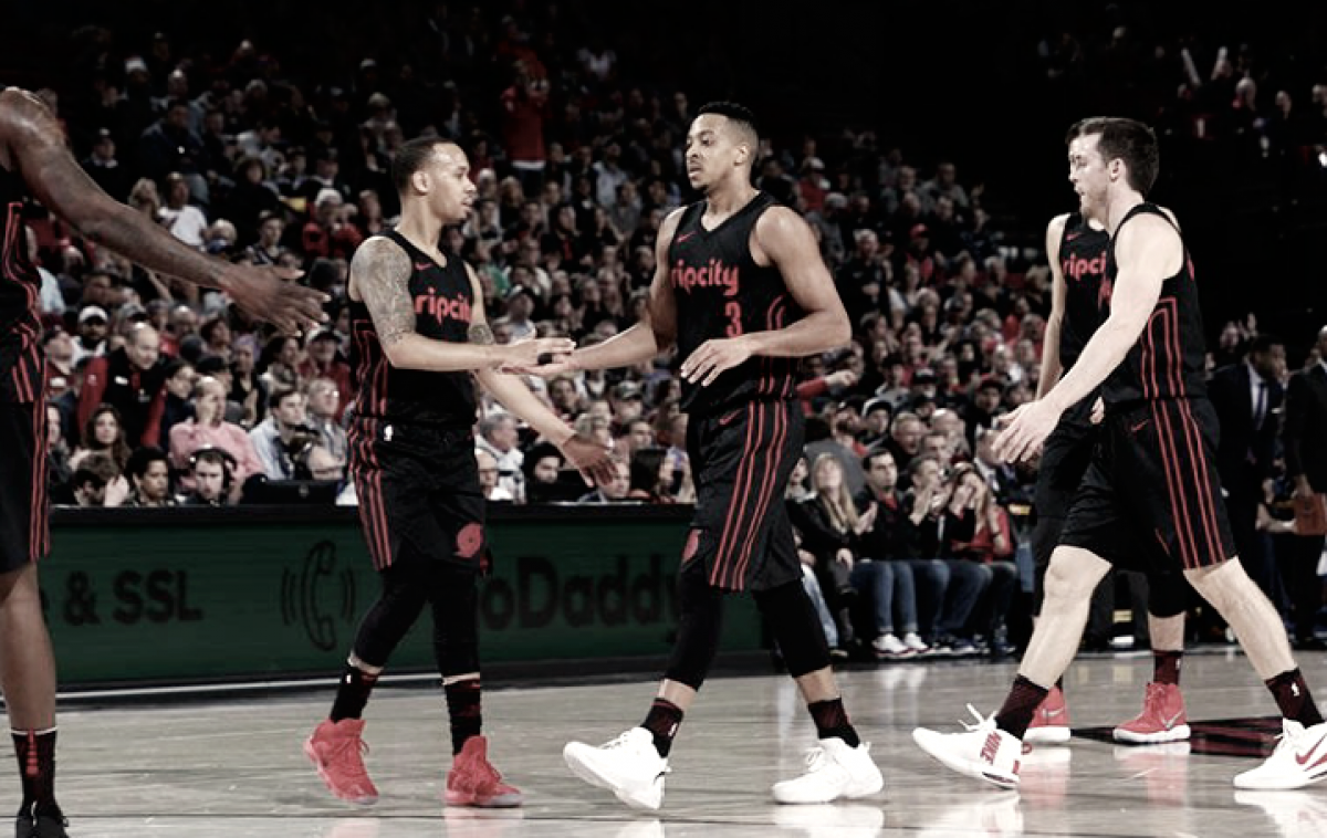 Sexta victoria consecutiva de Trail Blazers Sexta victoria consecutiva de Trail Blazers