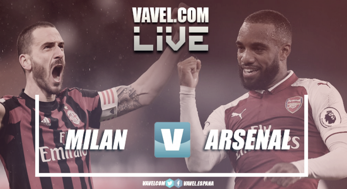 Milan - Arsenal in diretta, LIVE Europa League 2017/18 (0-2): Gunner corsari a San Siro!
