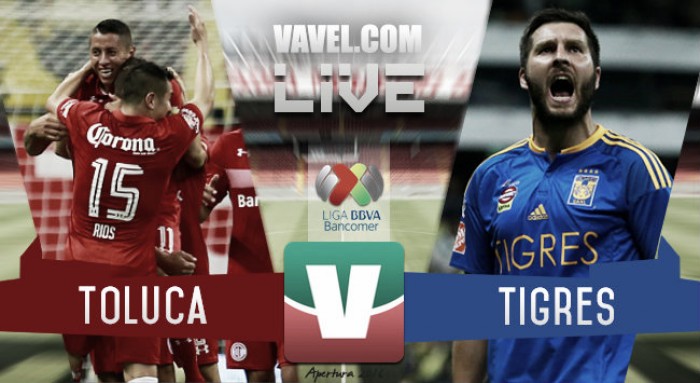 Resultado y goles del Toluca (0-1) Tigres Resultado y goles del Toluca (0-1) Tigres