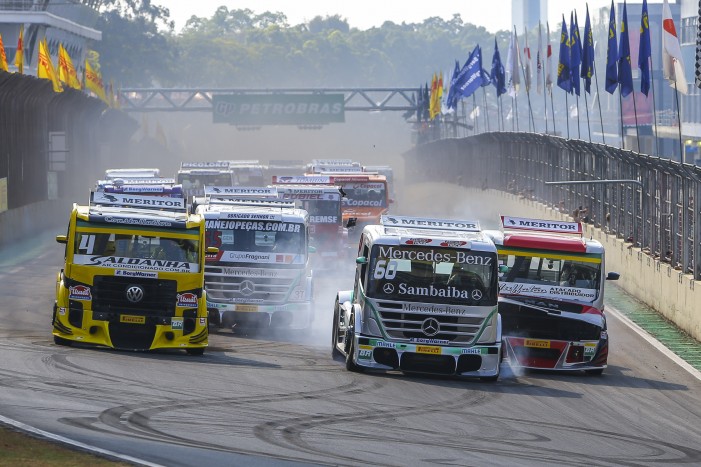 Punição de Giaffone e vitória de Salustiano na volta da F-Truck para Interlagos Punição de Giaffone e vitória de Salustiano na volta da F-Truck para Interlagos
