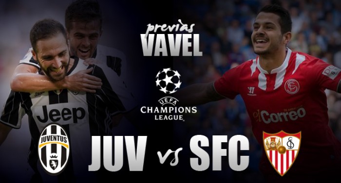 Previa Juventus de Turín - Sevilla: duelo con objetivos muy distintos