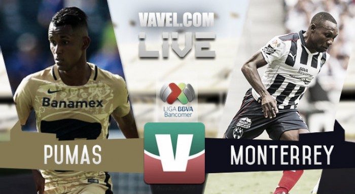 Pumas exhibe a Monterrey; Britos anota 3 goles Pumas exhibe a Monterrey; Britos anota 3 goles