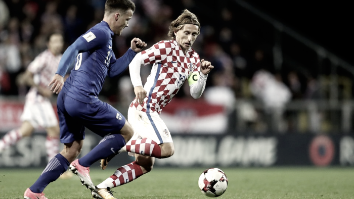 Modrić se estrella con Croacia en los minutos finales