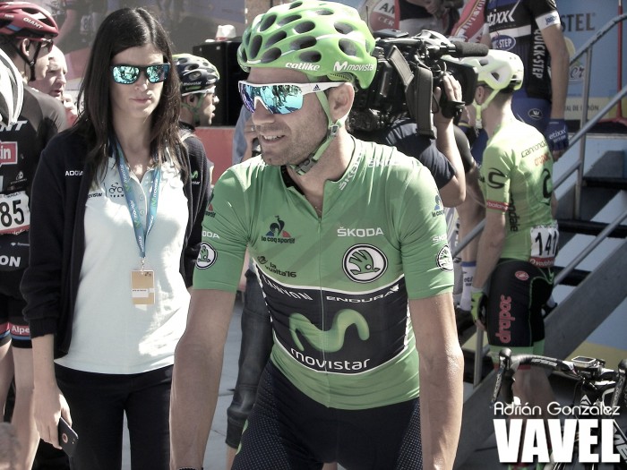 Alejandro Valverde: "Casi no me puedo ni mover"