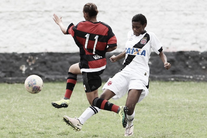Pelo feminino, Vasco vence Flamengo e avança para a final do Campeonato Carioca
