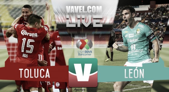 Trepidante empate entre Toluca y León Trepidante empate entre Toluca y León