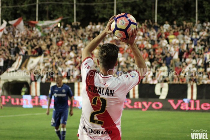 Galán se estrena como goleador con el Rayo Vallecano