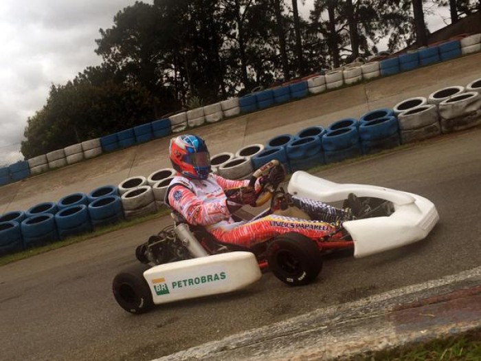 Vinícius Papareli prepara motores para final da Copa Petrobras de Kart em São Paulo Vinícius Papareli prepara motores para final da Copa Petrobras de Kart em São Paulo