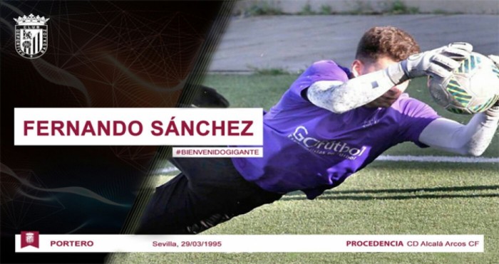 Fernando Sánchez, nuevo portero del CD Badajoz
