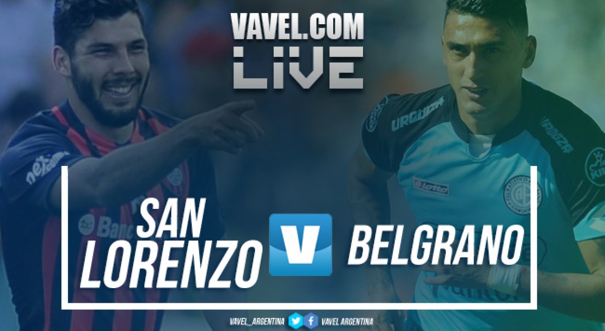 Resumen San Lorenzo 2-0 Belgrano en Superliga Argentina 2018