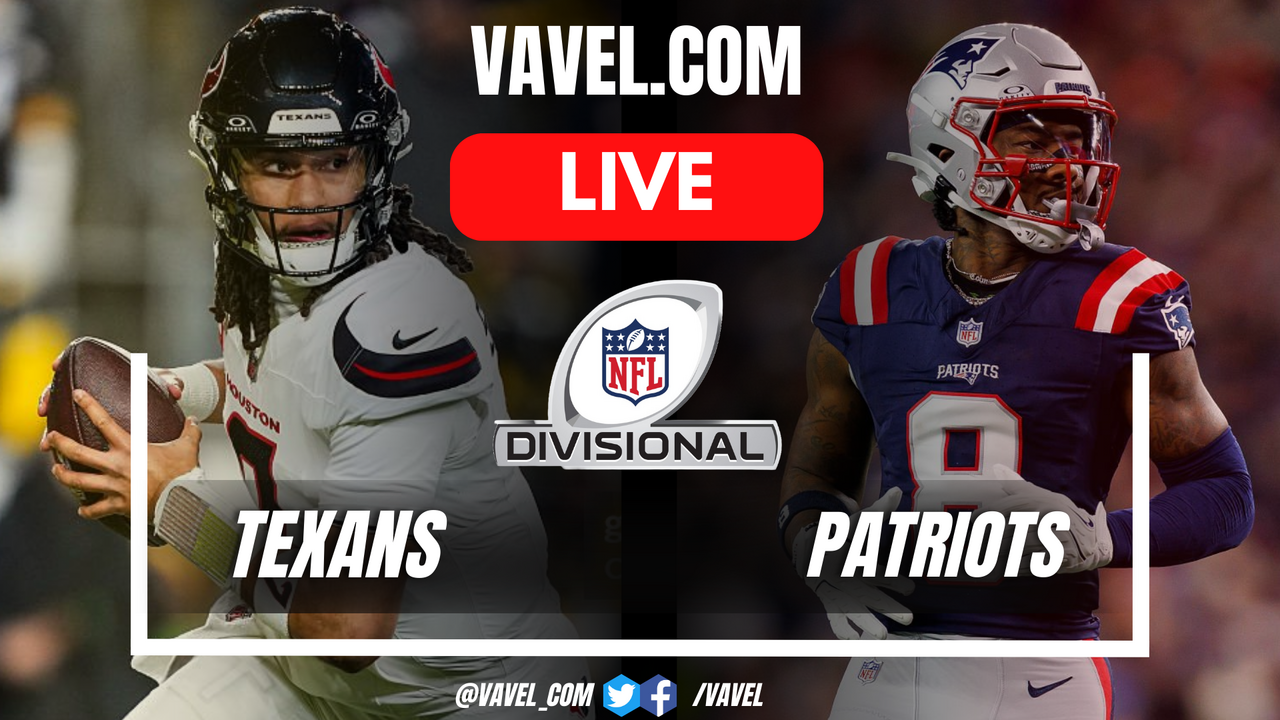 Houston Texans vs New England Patriots LIVE Score Updates in NFL Playoffs Game