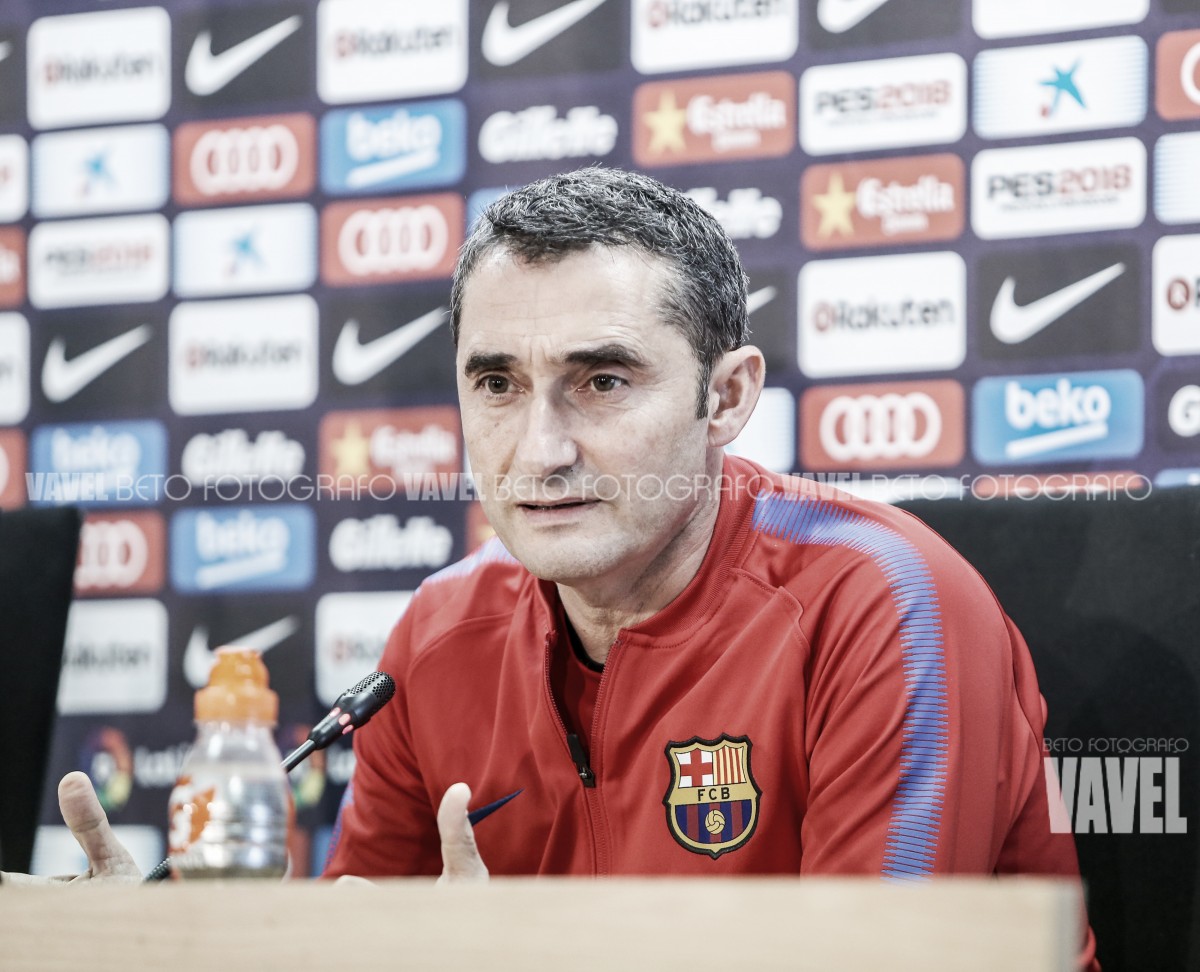 Ernesto Valverde y su evolución en el banquillo azulgrana Ernesto Valverde y su evolución en el banquillo azulgrana
