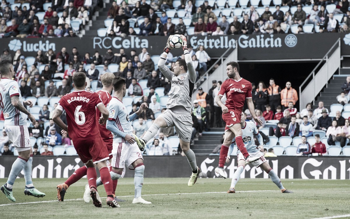 Resumen de la temporada 2017/2018: Sevilla FC, puntuaciones portería