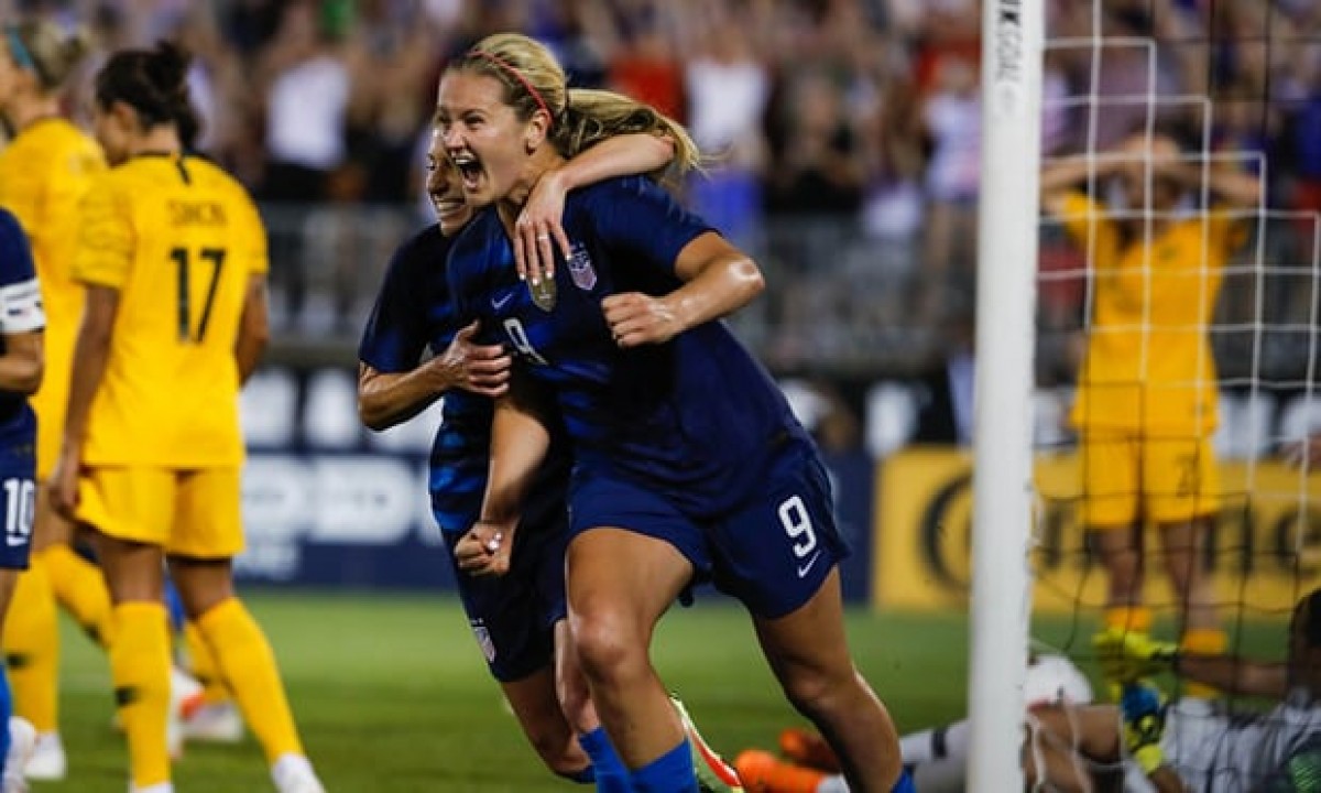 Horan's late goal rescues a point for the USWNT against Australia
