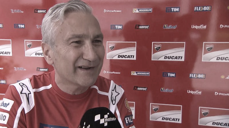 
Davide Tardozzi: “Me hubiera gustado trabajar con Rossi, te da algo
extra”
