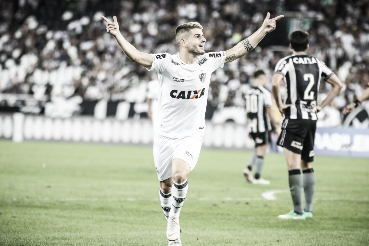 Luan entra, muda panorama da partida e Atlético-MG goleia  Botafogo no Engenhão