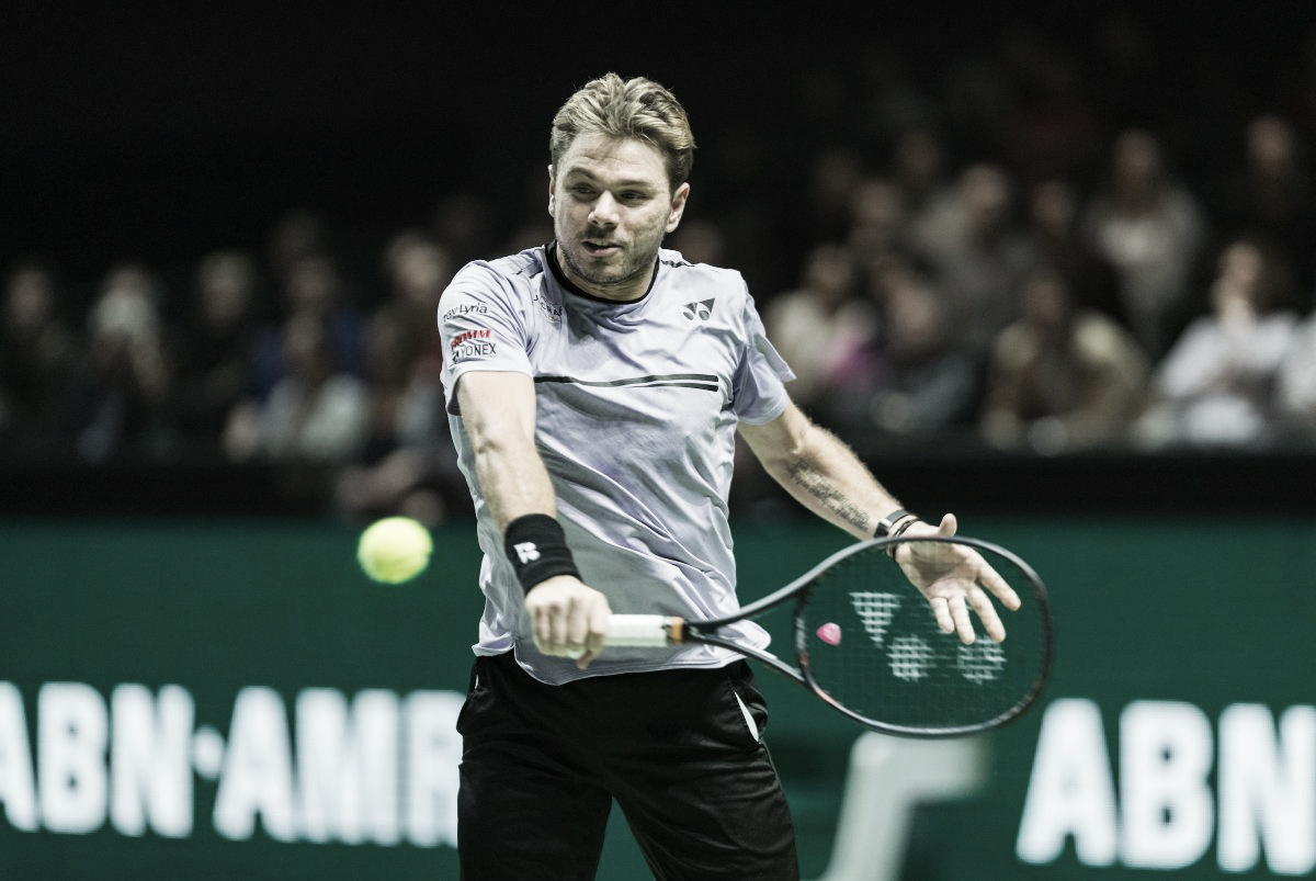 Wawrinka bate Paire e estreia com vitória no ATP 500 de Roterdã Wawrinka bate Paire e estreia com vitória no ATP 500 de Roterdã