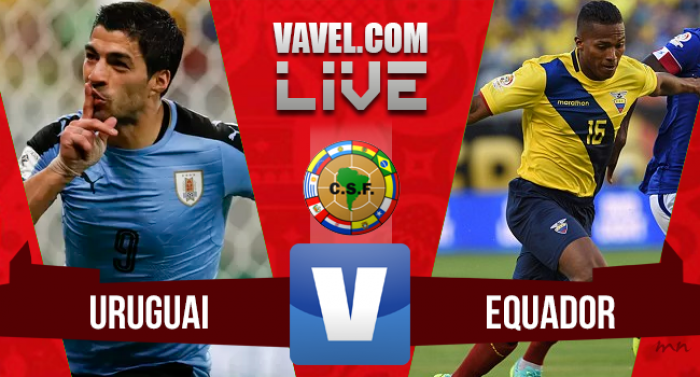 Resultado Uruguai x Equador nas Eliminatórias Sul-Americanas para Copa do Mundo (2-1) Resultado Uruguai x Equador nas Eliminatórias Sul-Americanas para Copa do Mundo (2-1)