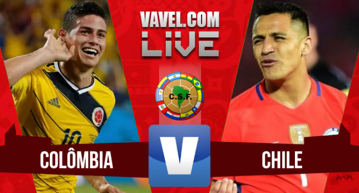 Resultado Colômbia x Chile pela Eliminatórias da Copa do Mundo Rússia 2016 (0-0) Resultado Colômbia x Chile pela Eliminatórias da Copa do Mundo Rússia 2016 (0-0)