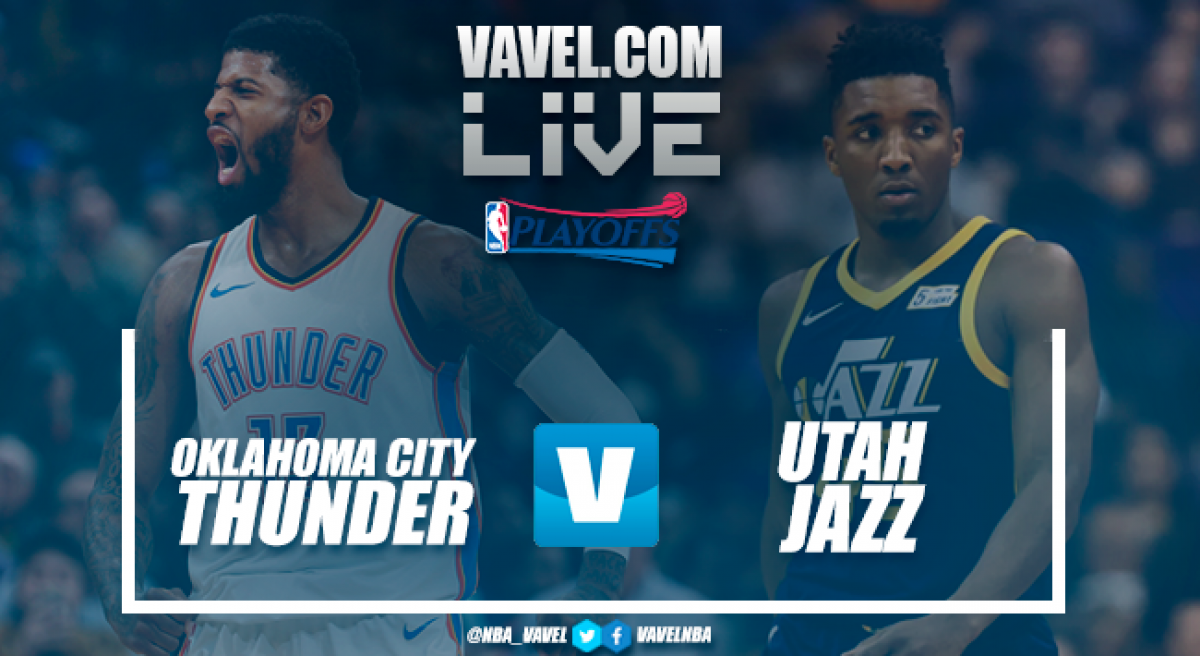 Resumen Oklahoma City Thunder vs Utah Jazz en NBA Playoffs 2018