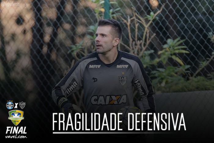 Fragilidade defensiva fora de casa pode ser um problema para Atlético-MG contra o Grêmio