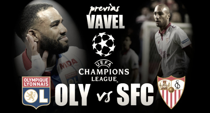 Previa Olympique de Lyon-Sevilla: en juego los octavos de final de la Champions League