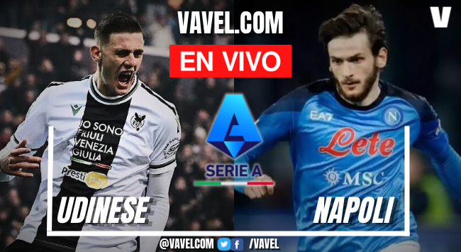 Udinese vs Napoli EN VIVO, ¿Cómo ver transmisión TV online en Serie A? | 6 Mayo 2024