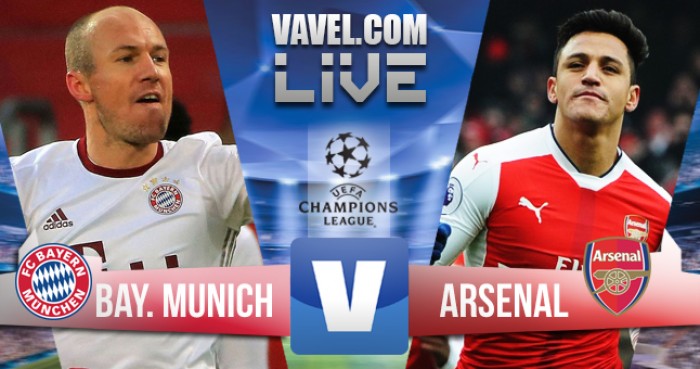 Resultado Bayern de Munique x Arsenal na Champions League 2017 (5-1) Resultado Bayern de Munique x Arsenal na Champions League 2017 (5-1)