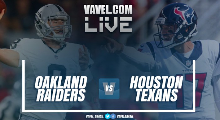 Resultado Houston Texans x Oakland Raiders pela NFL 2016/17 (24-14)