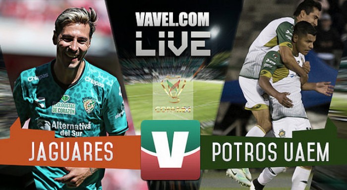 Resultado y goles del Jaguares de Chiapas 3-2 Potros UAEM de la Copa MX 2017