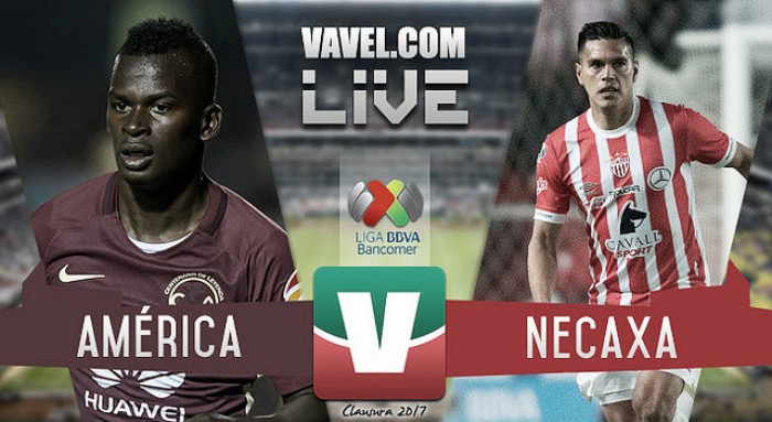 Resultado y goles del América 1-0 Necaxa de la Liga MX 2017