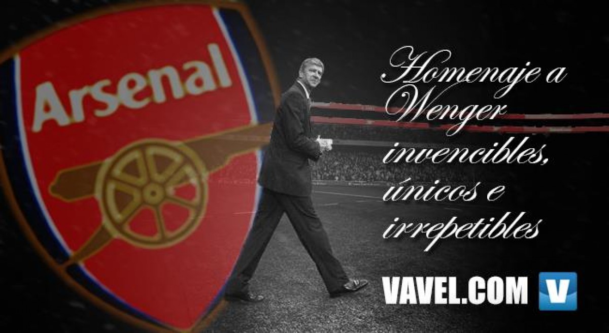 Homenaje a Wenger: invencibles, únicos e irrepetibles