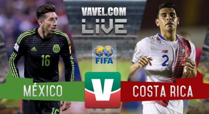 Resultado y goles del México 2-0 Costa Rica en Eliminatorias 2017 Resultado y goles del México 2-0 Costa Rica en Eliminatorias 2017