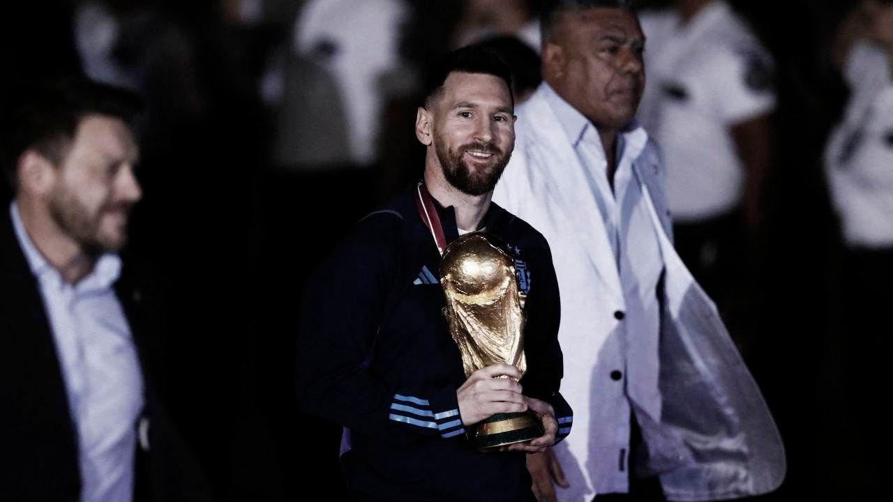 Lionel Messi: “Por suerte se dio lo que
tanto soñamos”