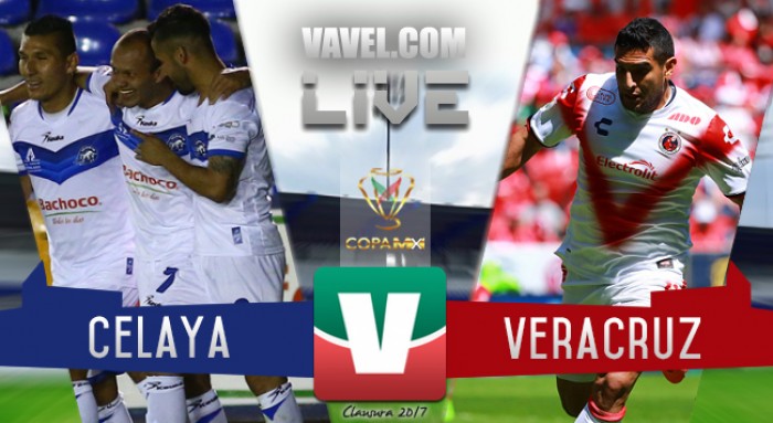 Resultado y goles del Celaya 1-1 Veracruz de la Copa MX 2017