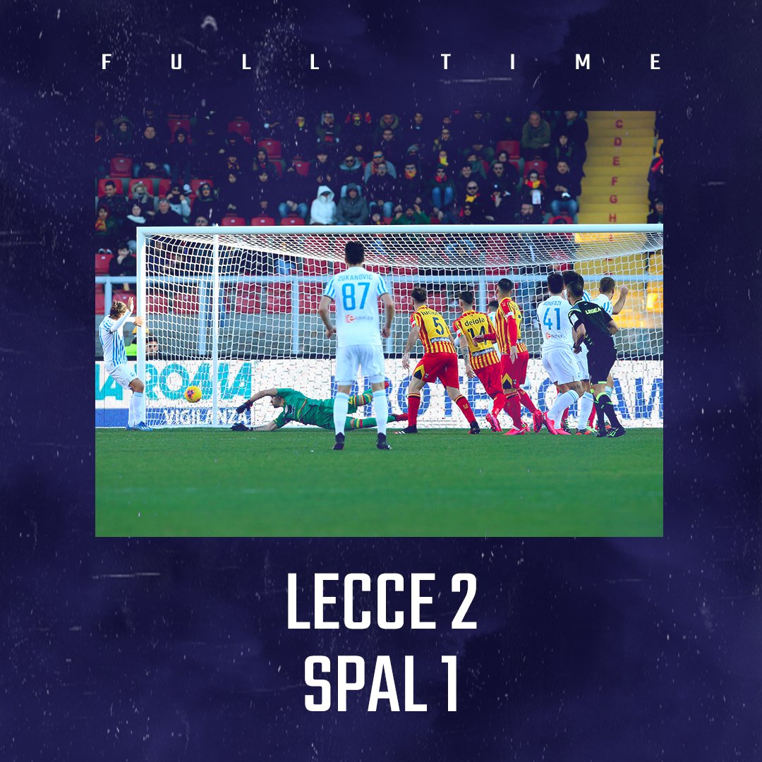 Serie A- Mancosu illumina il Lecce, i salentini vincono contro la Spal 