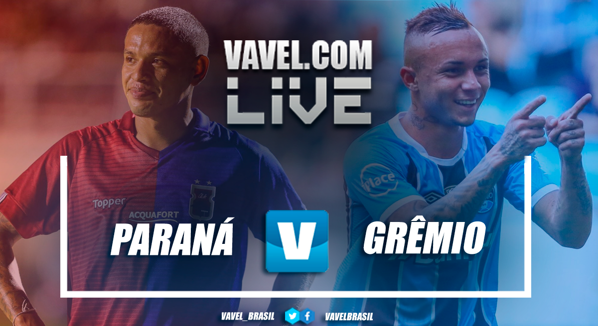 Paraná e Grêmio empatam pelo Campeonato Brasileiro (0-0) Paraná e Grêmio empatam pelo Campeonato Brasileiro (0-0)